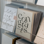 Huge Congrats Kinshipped Greeting Card at Só Soy