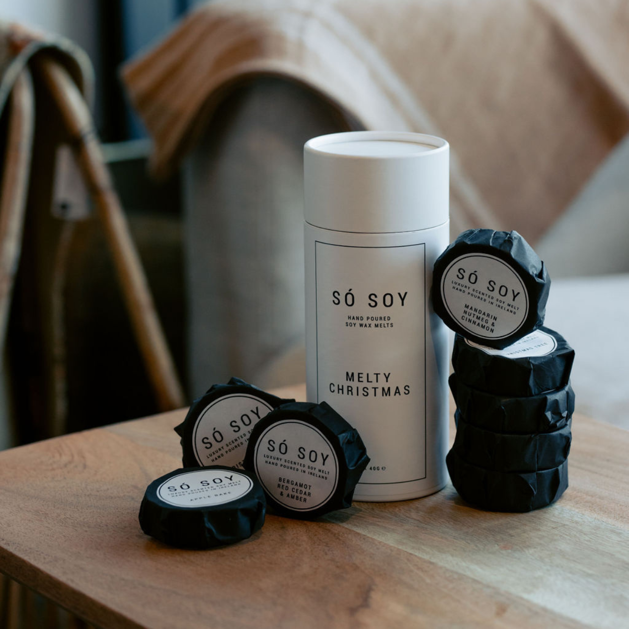 Só Soy Melty Christmas 8 Piece Wax Melt Tube Gift Set