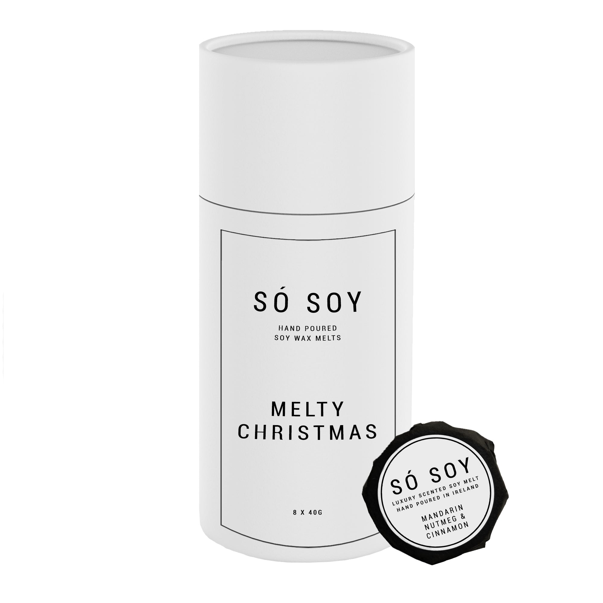 Só Soy Melty Christmas 8 Piece Wax Melt Tube Gift Set