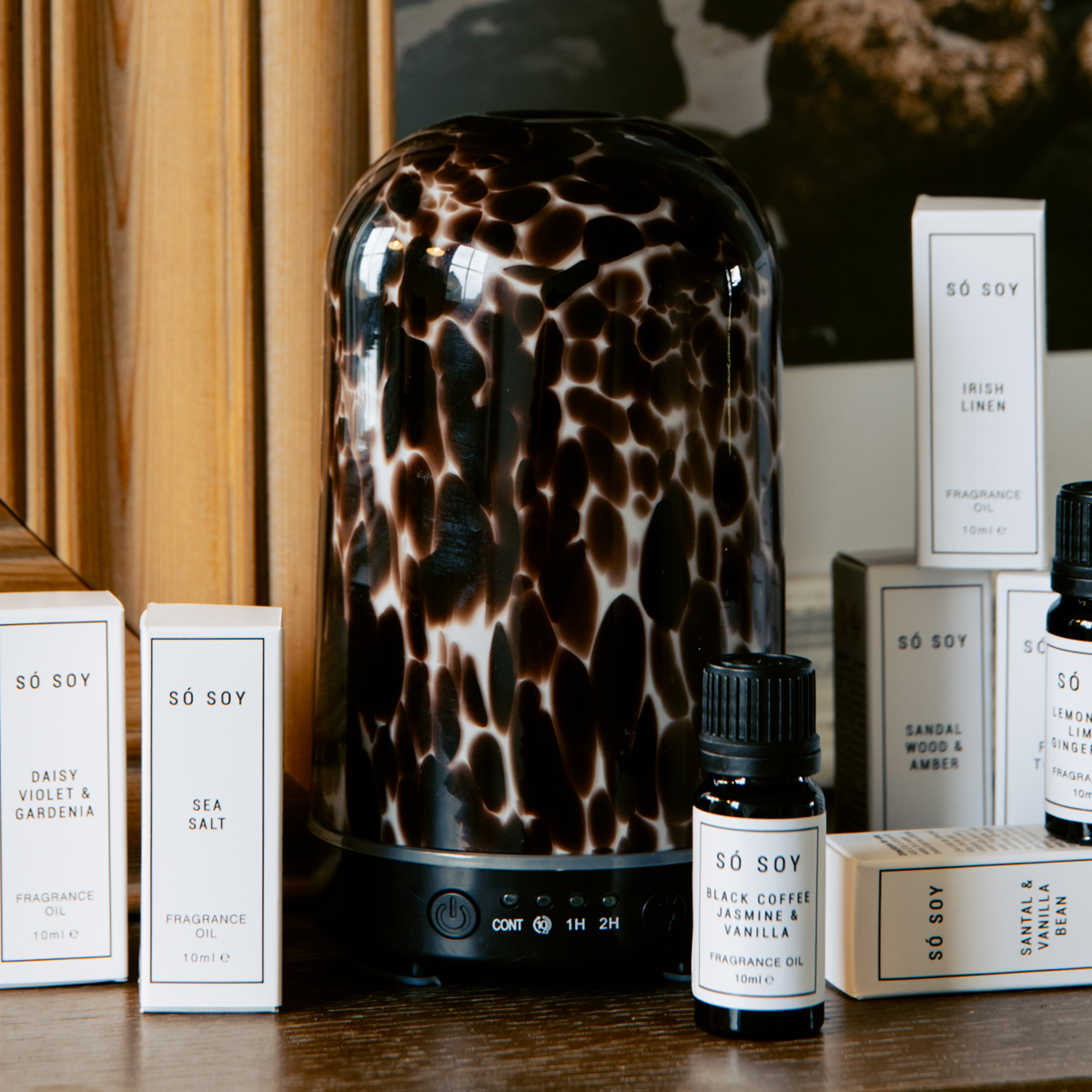 Só Soy Tortoiseshell Electric Aroma Diffuser