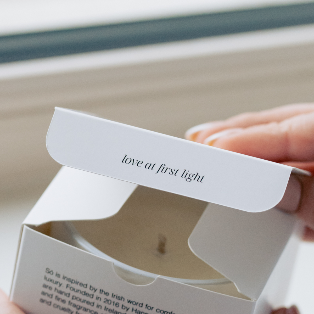 Só Soy candle box