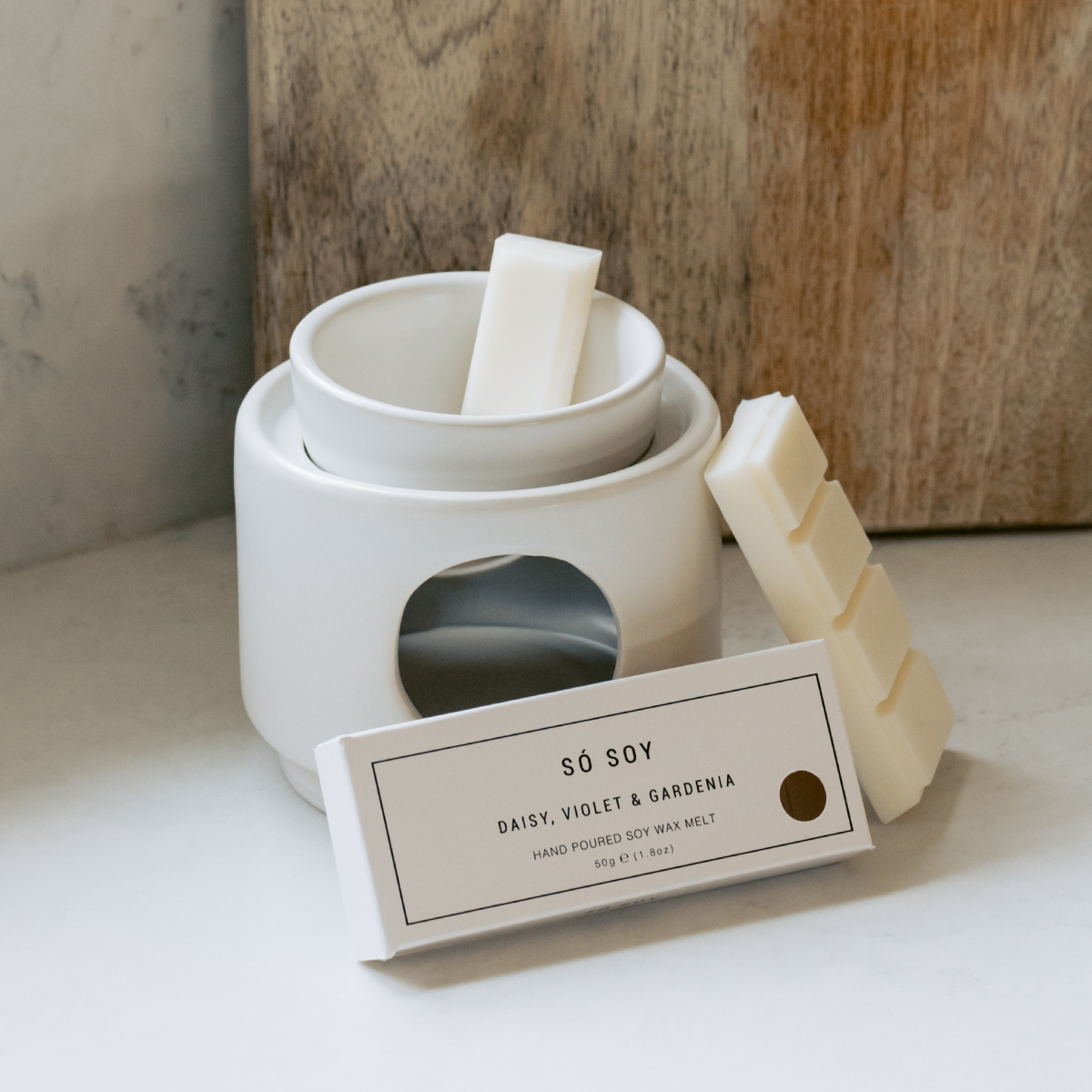 Só Soy circular 2 piece wax burner