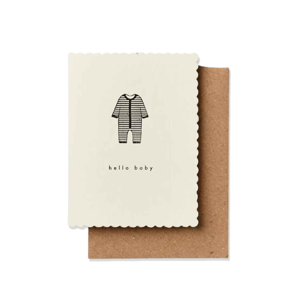 Mini Hello Baby Card