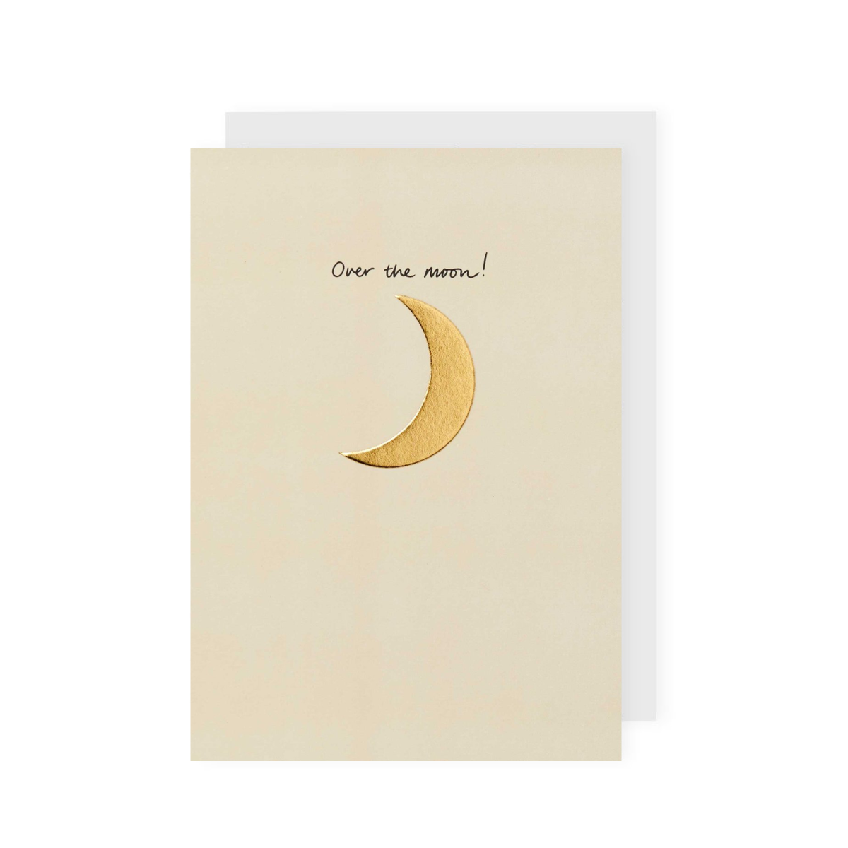 Over the Moon Kinshipped Greeting Card at Só Soy
