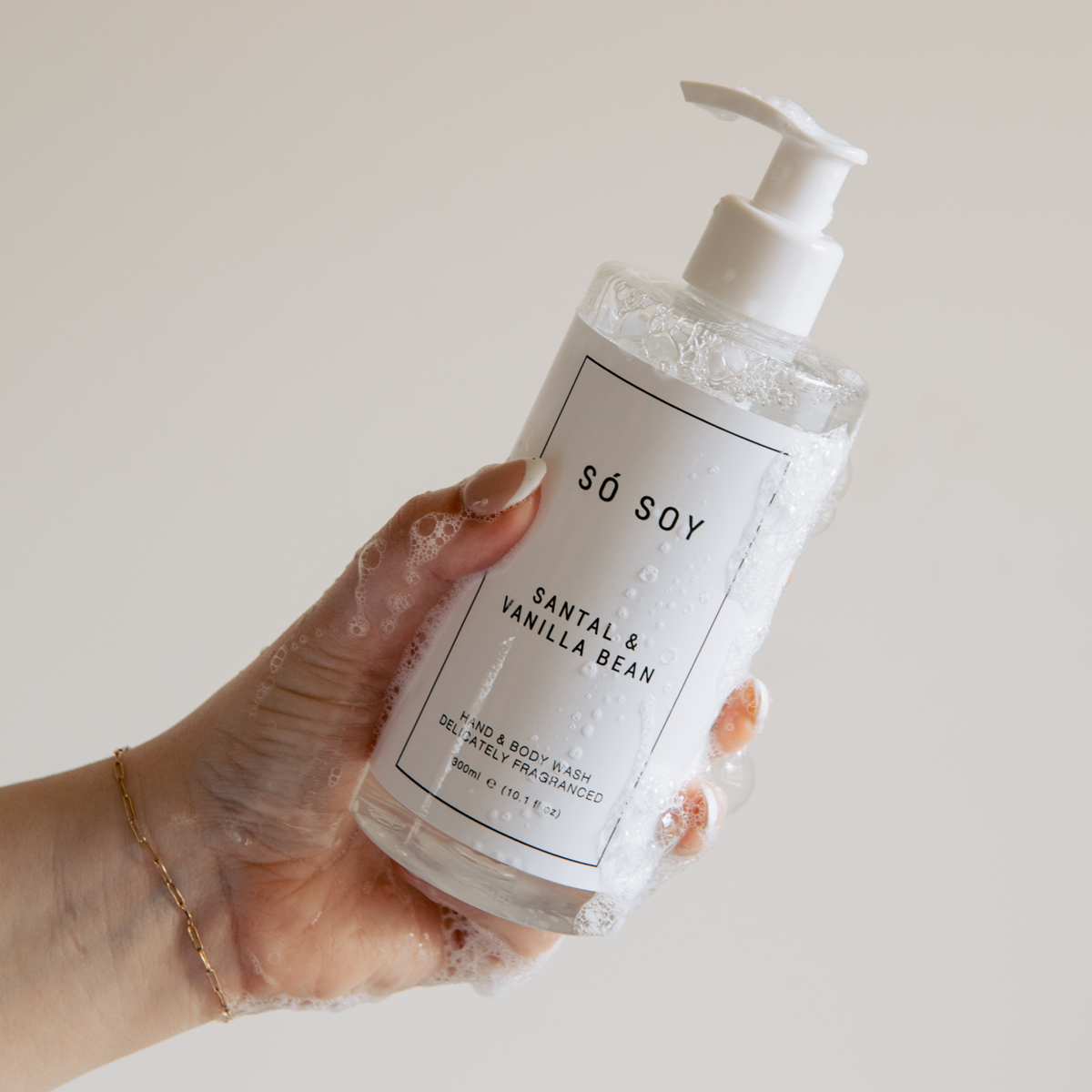 Só Soy Santal & Vanilla Bean Hand & Body Wash 300ml