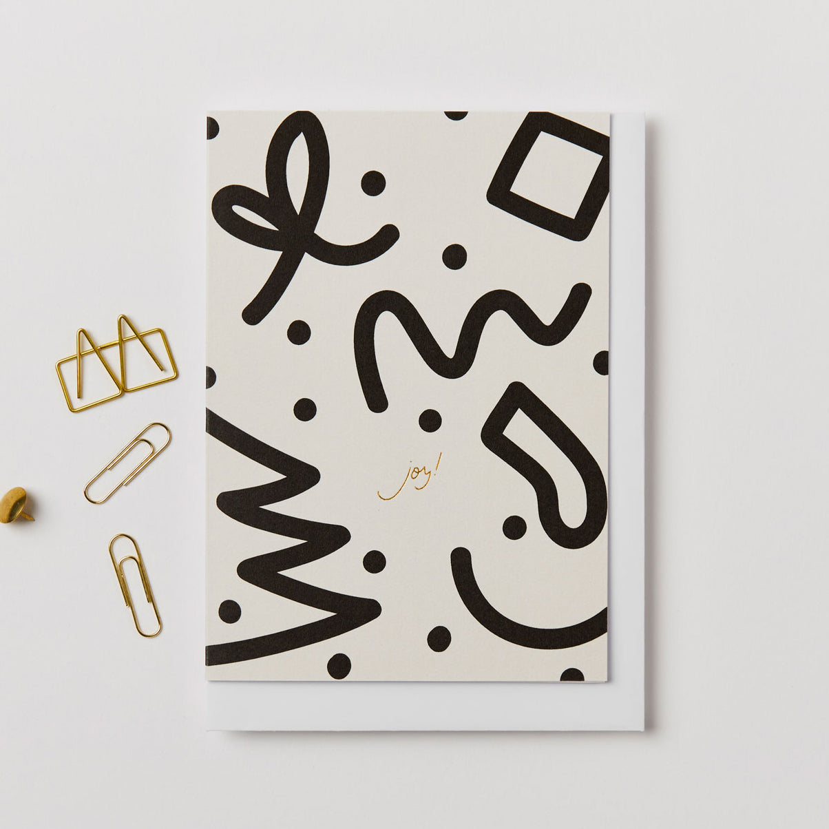 Joy Christmas Kinshipped Greeting Card