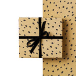 Kinshipped Dotty Gift Wrap Hazelnut Só Soy