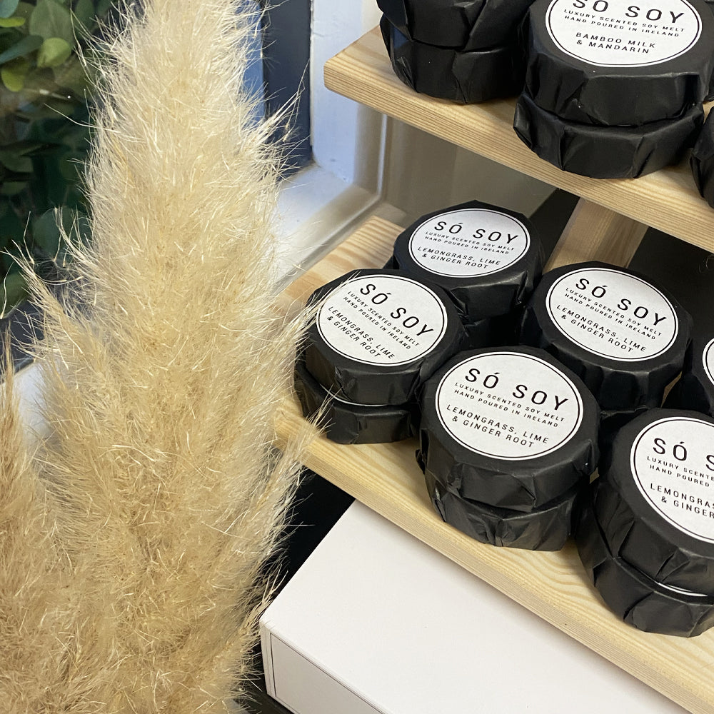 Lemongrass Lime and Ginger Root Wax Melt by So Soy Hand Poured in Ballymoney