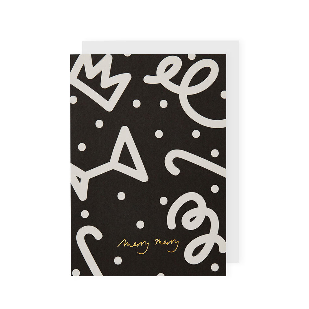 Merry Merry Christmas Kinshipped Greeting Card