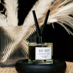 Sandalwood and Amber Reed Diffuser by So Soy Hand Poured in Ballymoney