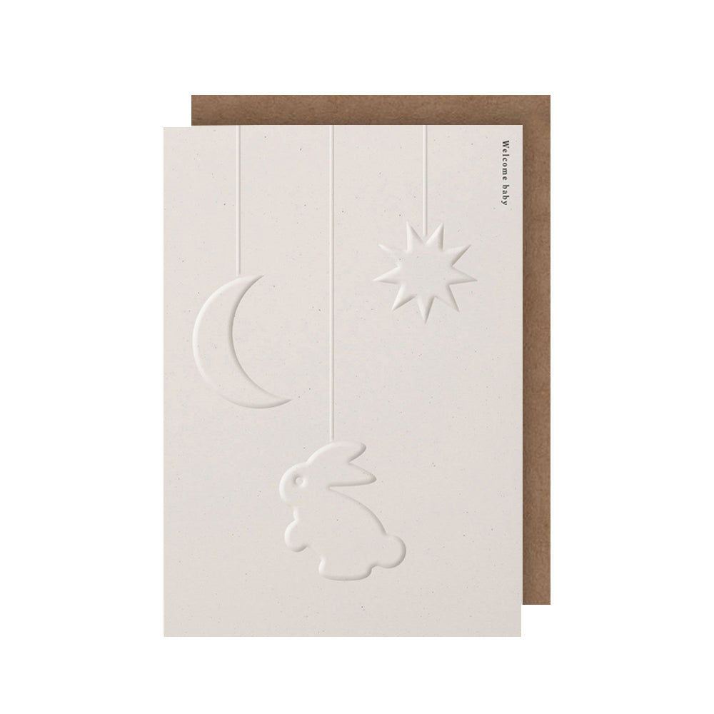 Welcome Baby Kinshipped New Baby Newborn Greeting Card