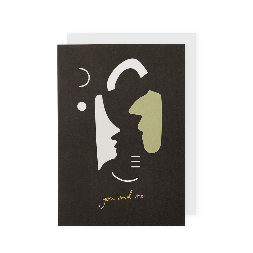 You and Me Kinshipped Greeting Card