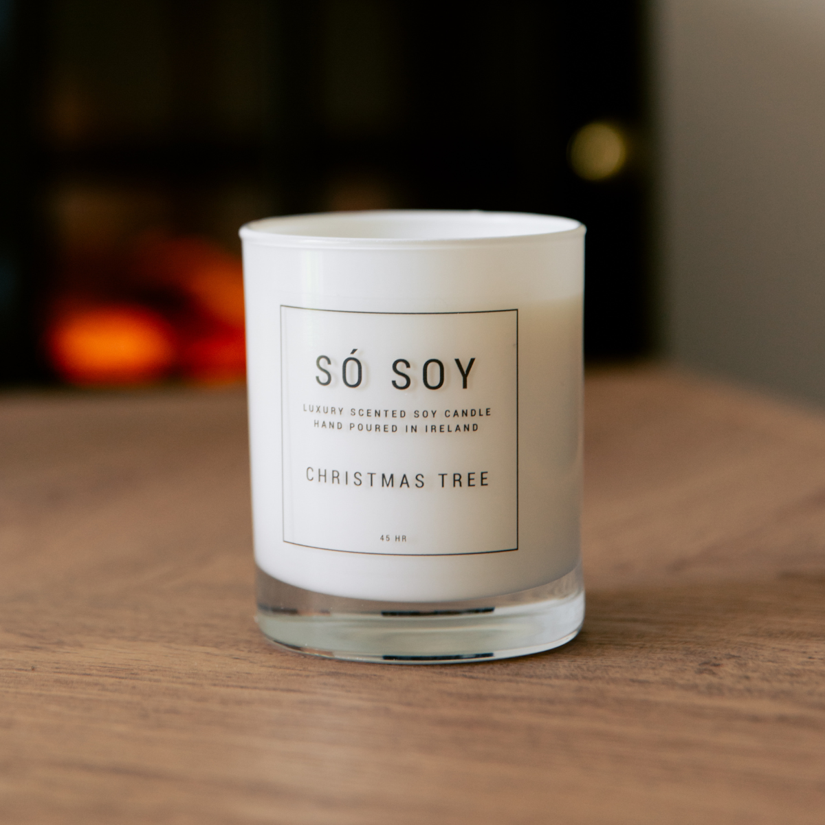 Christmas Tree Candle by Só Soy hand poured in Ballymoney