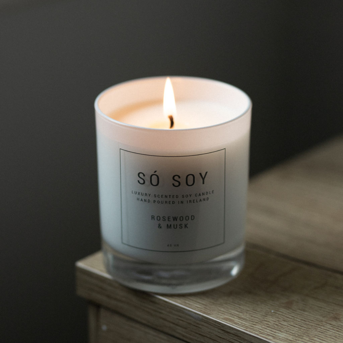 Rosewood + Musk Candle