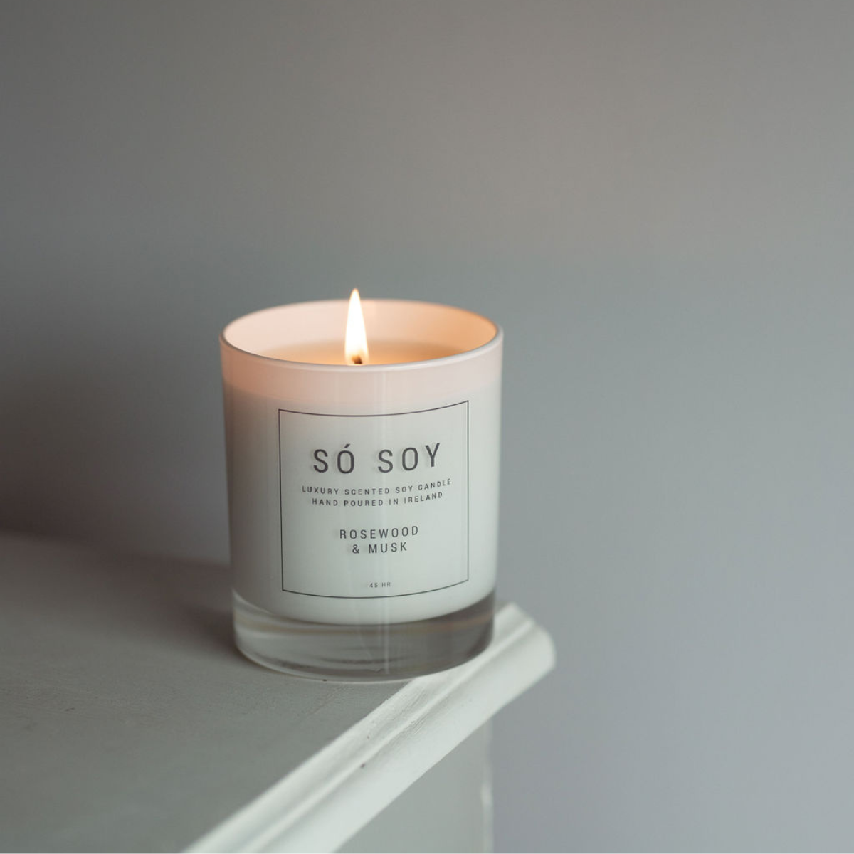 Rosewood + Musk Candle