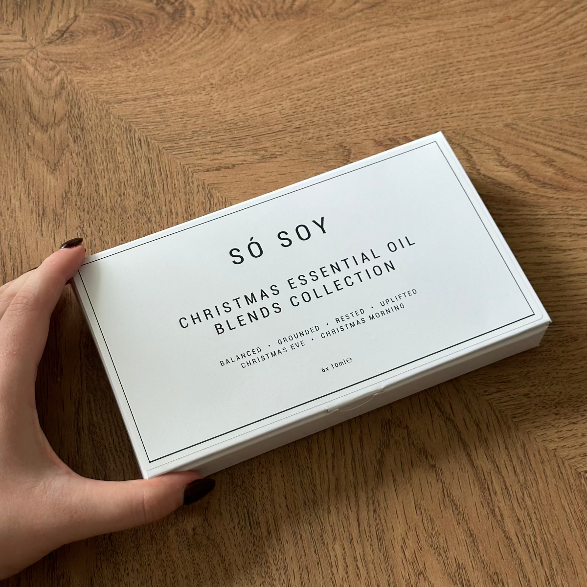 6 Piece Só Soy Christmas Essential Oil Gift Set