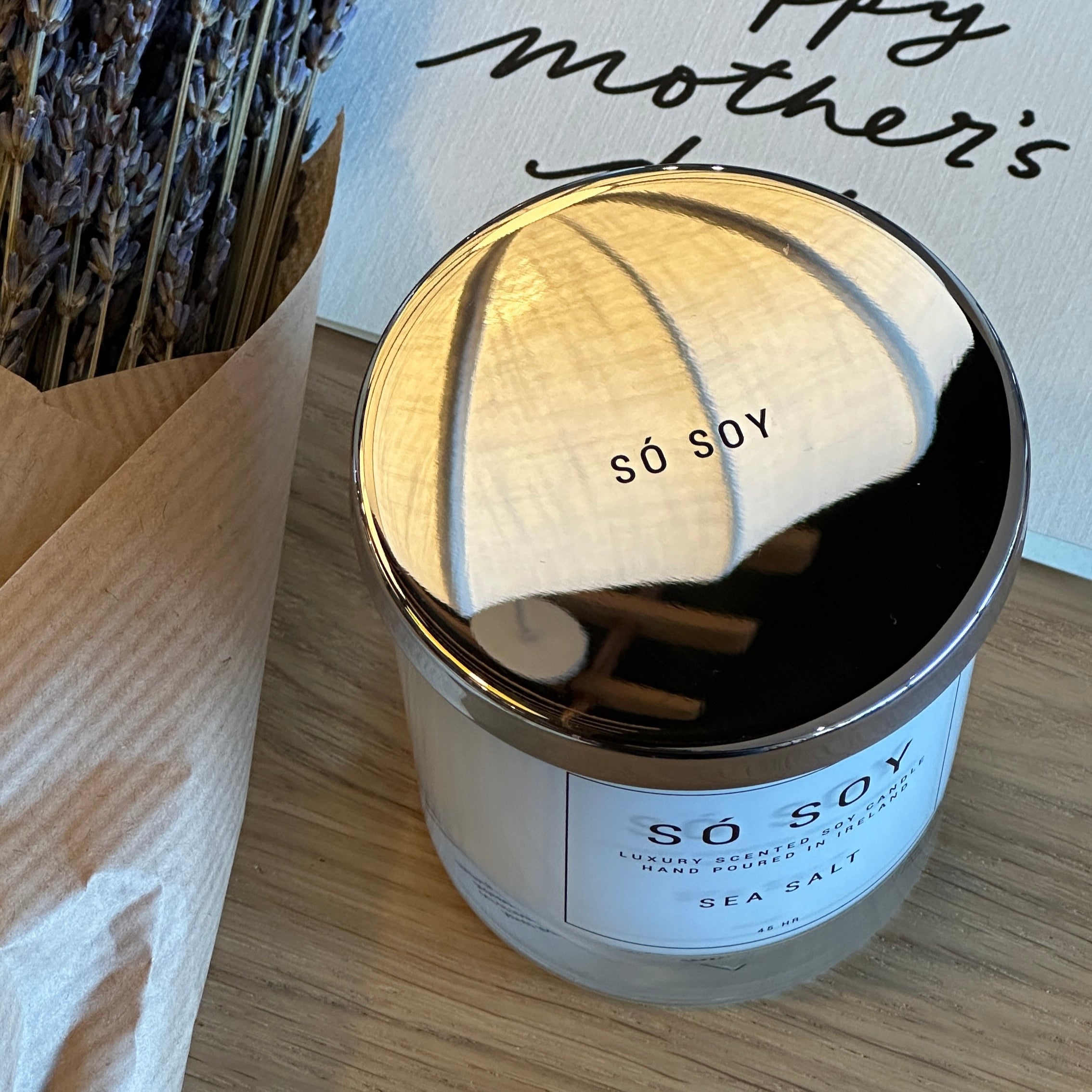 Large Só Soy Candle Lid
