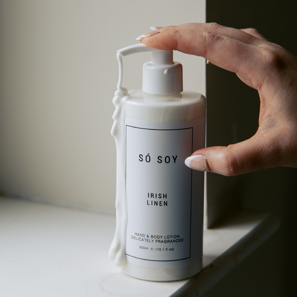 Só Soy Irish Linen Hand & Body Lotion 300ml
