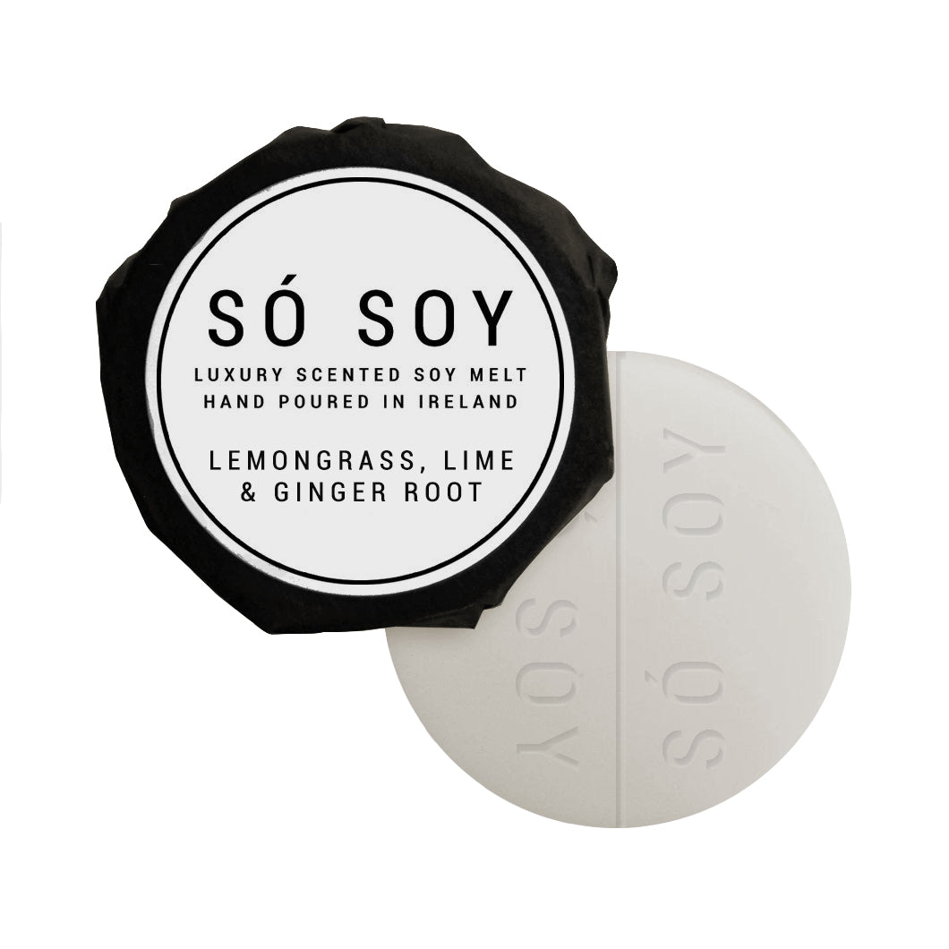 Lemongrass, Lime + Ginger Root Wax Melt