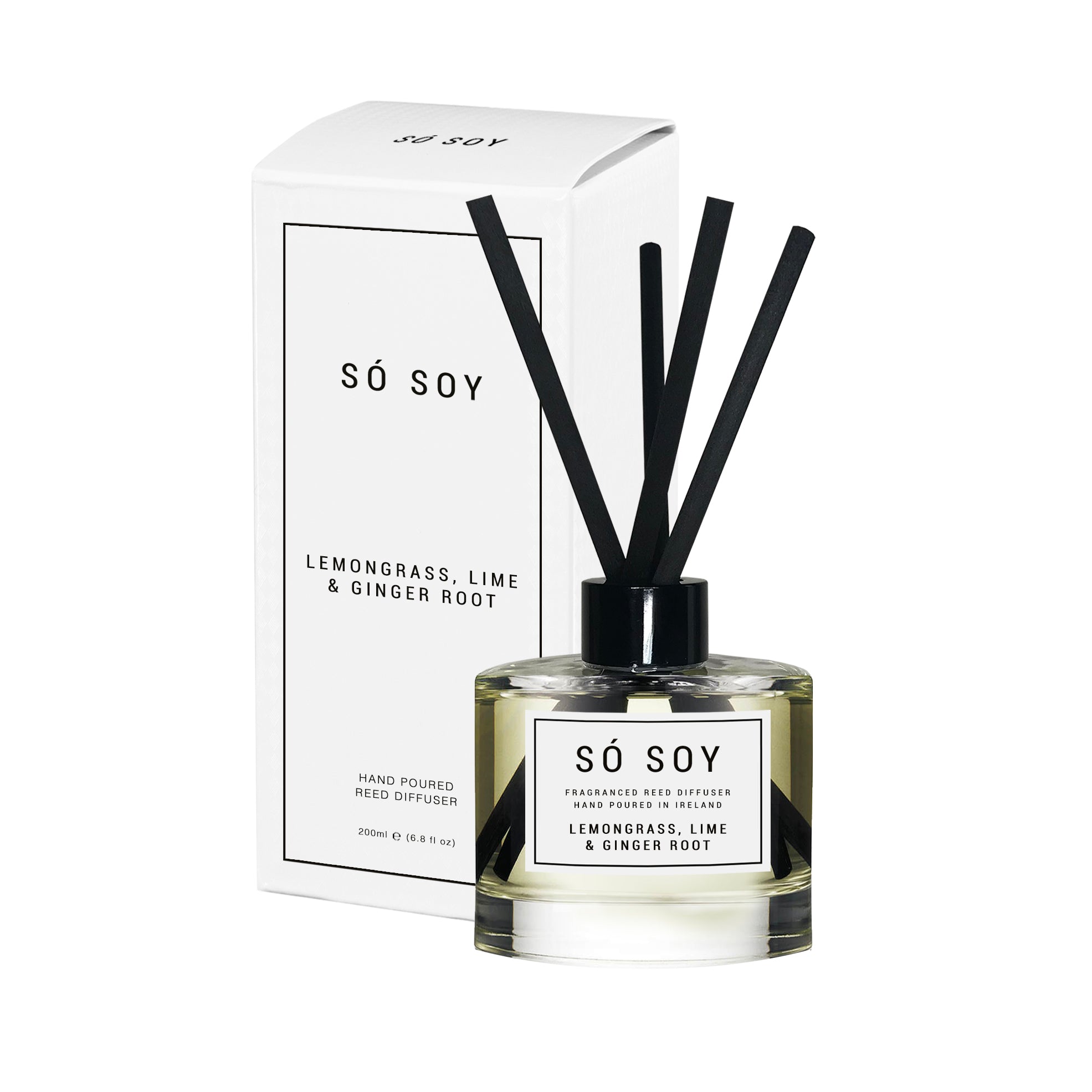 Lemongrass, Lime & Ginger Root Reed Diffuser