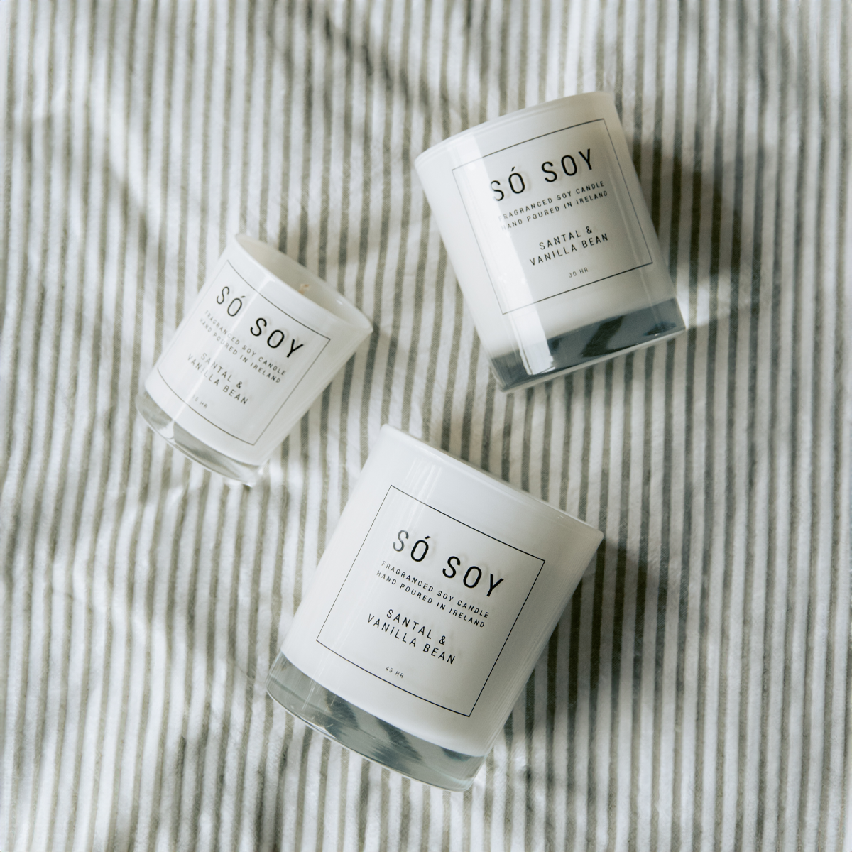 Só Soy Santal & Vanilla Bean Candles