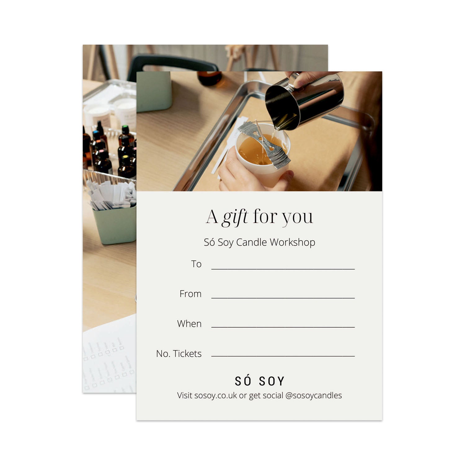 Candle Workshop Gift Voucher