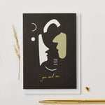 You and Me Kinshipped Greeting Card