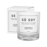 Lavender and Tonka Bean Candle by So Soy Hand Poured in Ballymoney