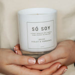Daisy Violet and Gardenia Candle by So Soy Hand Poured in Ballymoney