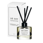 Lemongrass Lime and Ginger Root Reed Diffuser by So Soy Hand Poured in Ballymoney