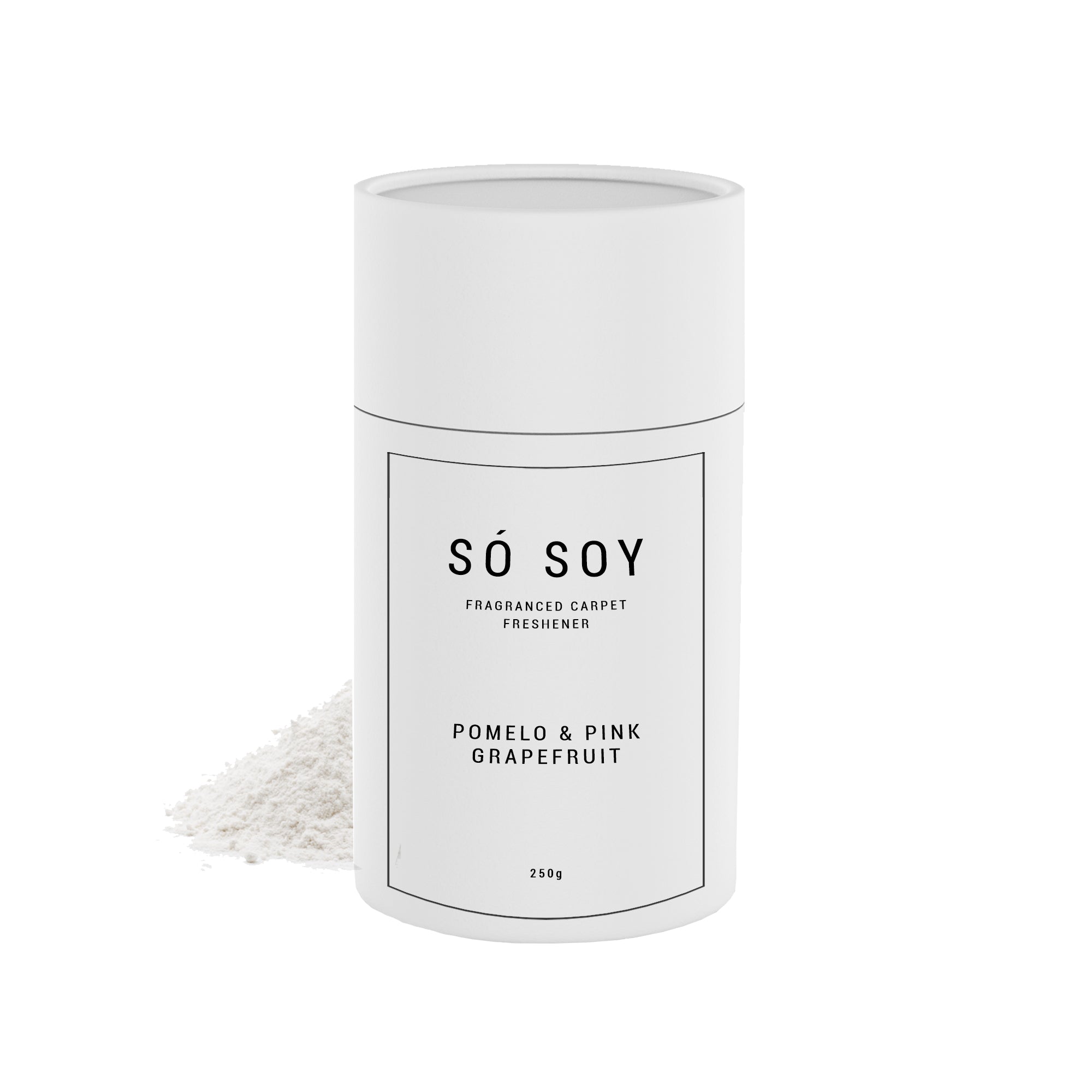 Pomelo and Pink Grapefruit Carpet Freshener Powder by Só Soy in Ballymoney